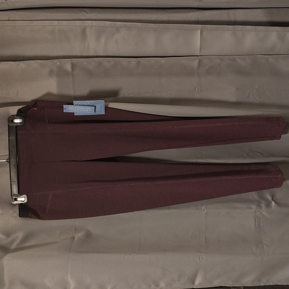 Vera Wang simply Vera Ponte pant plum vision PL SOLD - Picture 1 of 4